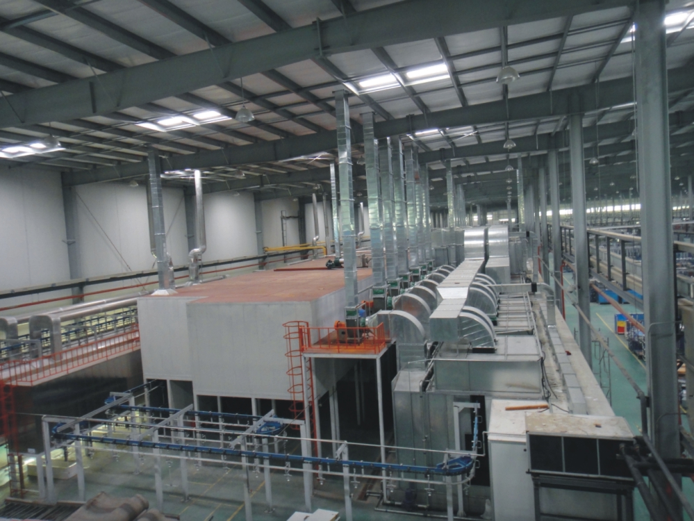 涂裝生產(chǎn)線中烘干固化的常見(jiàn)問(wèn)題